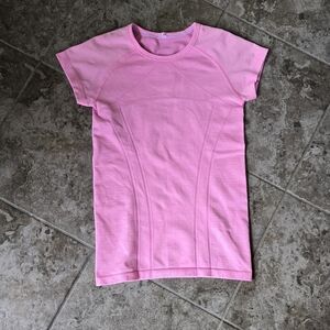 lululemon athletica Pink Short Sleeve Tee